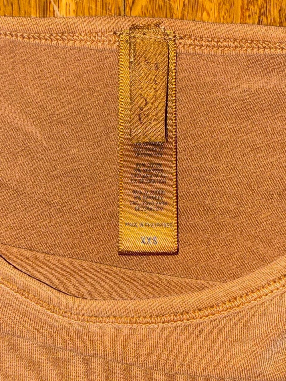 SKIMS Long Sleeve Crewneck Top - Brown - Picture 2 of 3